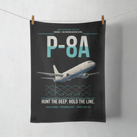 Thumbnail for P-8A Poseidon design on black towel