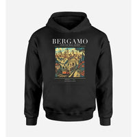 Thumbnail for BERGAMO - Poster - Premium Hoodie - Black