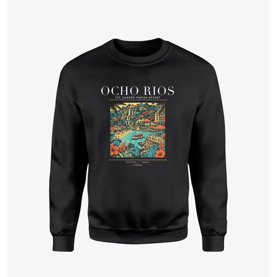 OCHO RIOS - Poster - Sweatshirt - Black