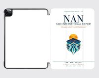 Thumbnail for Nadi International Airport (NAN) design on white ipad tablet case