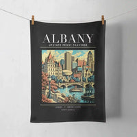 Thumbnail for ALBANY - Poster - Towel - Black