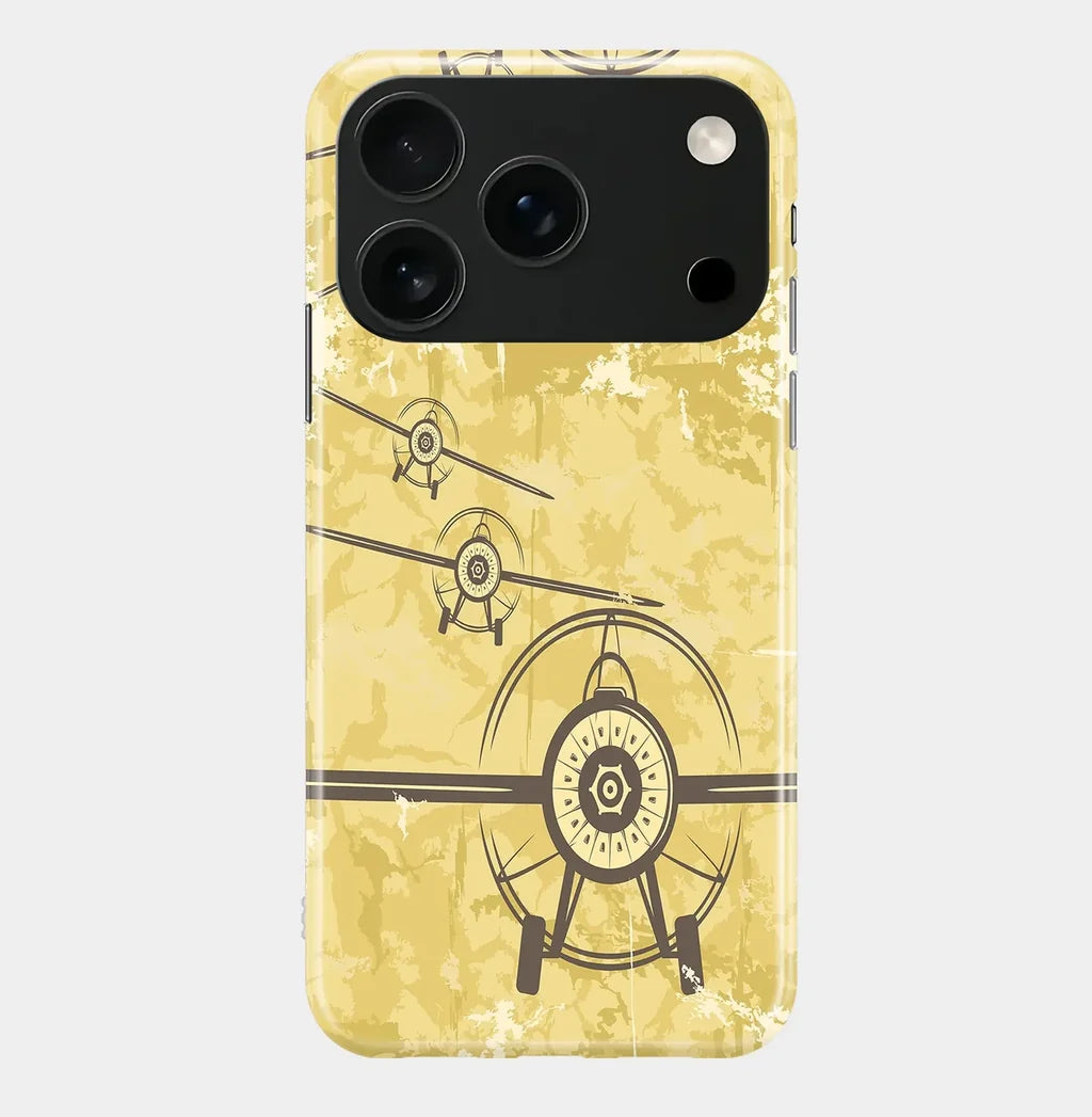 Super Vintage Propeller iPhone Case