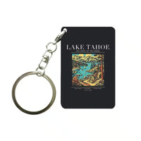 Thumbnail for LAKE TAHOE - Poster - Key Chain - Black