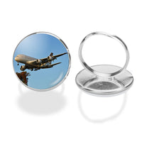 Thumbnail for Etihad Airways A380 aviation ring in stainless steel.
