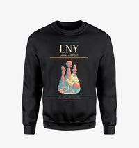 Thumbnail for Lanai Airport (LNY) design on black sweatshirt