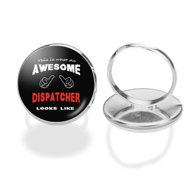 Dispatcher aviation ring in stainless steel.