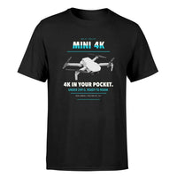 Thumbnail for DJI Mini 4K design on black single side