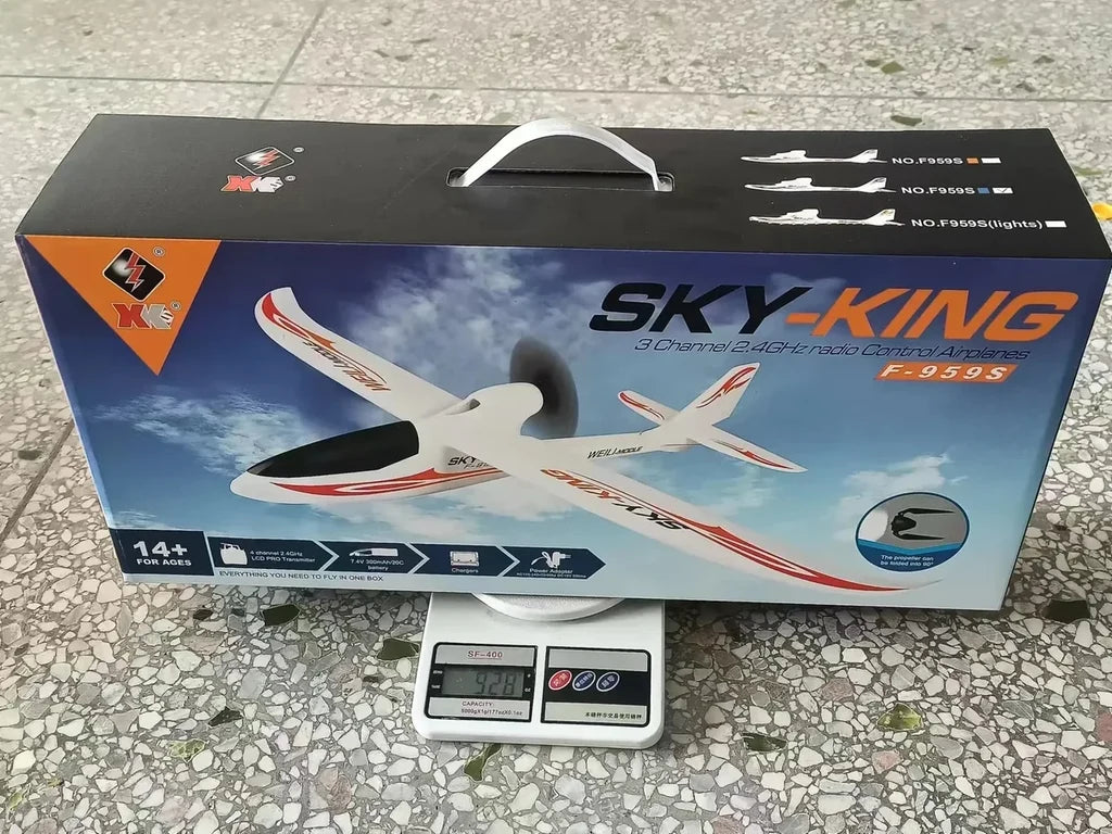 F959s Three-Channel Push-Back High-Speed Glider Six-Axis Gyroscope Remote Control Aircraft Plane Rc Model Toy - view 28
