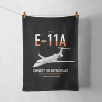 Thumbnail for E-11A BACN design on black towel