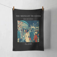 Thumbnail for VINTAGE G4117 - The Midnight Transfer - Designed Towels design on black
