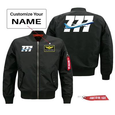 Super Boeing 777 Pilot Jackets (Customizable) aviation design printed on comfortable shell with classic fit designed jacket.