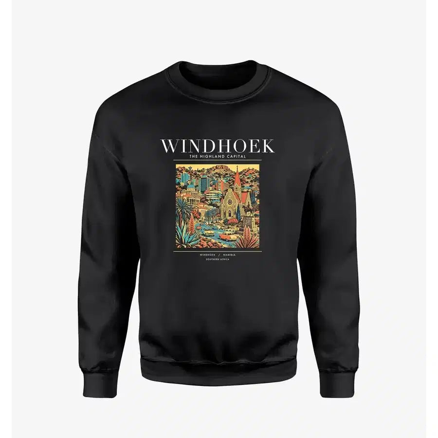 WINDHOEK - Poster - Sweatshirt - Black
