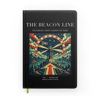 Thumbnail for VINTAGE G4147 - The Beacon Line - Designed Notebooks design on black