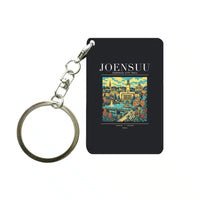 Thumbnail for JOENSUU - Poster - Key Chain - Black