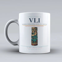 Thumbnail for International Airport VLI — Port Vila Mug design on white bauerfield