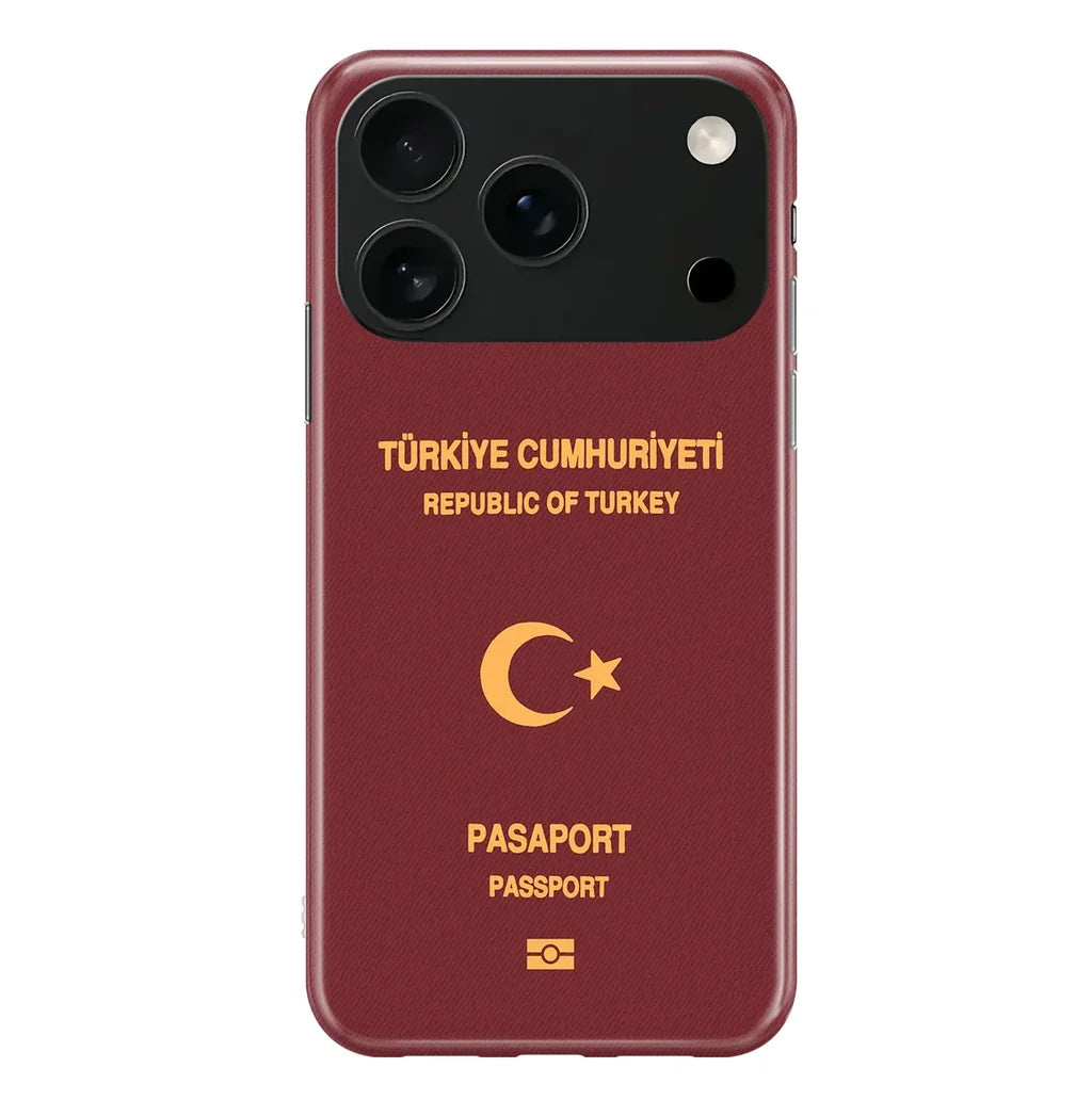 Turkey Passport iPhone Case