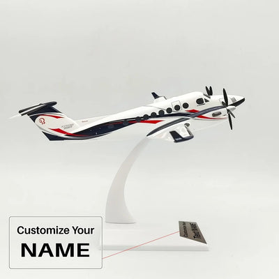 Beechcraft King Air 360ER Aircraft Model (1:75), Customer Name