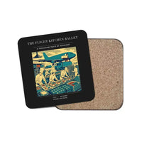Thumbnail for The Flight Kitchen Ballet - Designed Coasters design on black 1-piece