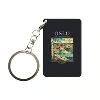 Thumbnail for OSLO - Poster - Key Chain - Black