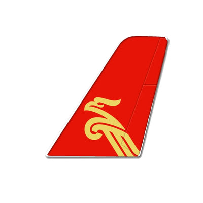 Shenzhen Airlines aviation design tail sticker in weather-resistant vinyl.
