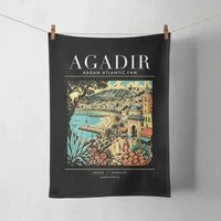 Thumbnail for AGADIR - Poster - Towel - Black
