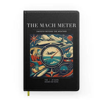 Thumbnail for VINTAGE G4115 - The Mach Meter - Designed Notebooks design on black