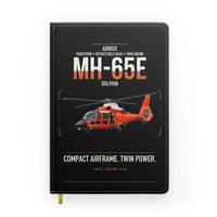 Thumbnail for Airbus MH-65E Dolphin design on black notebook