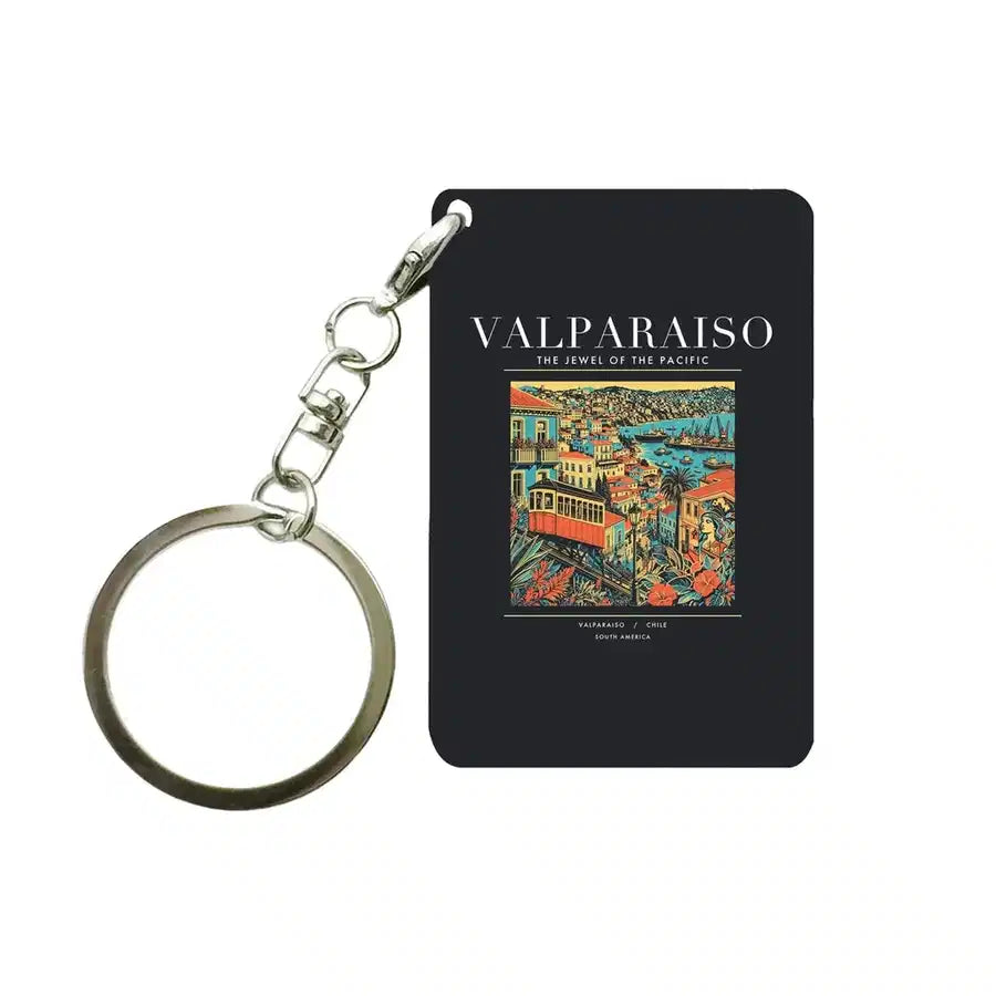 VALPARAISO - Poster - Key Chain - Black