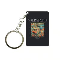Thumbnail for VALPARAISO - Poster - Key Chain - Black