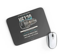 Thumbnail for HF120 design on black rectangle mouse pad