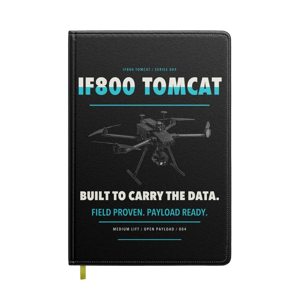 Inspired Flight IF800 Tomcat design on black notebook
