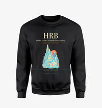 Thumbnail for Harbin Taiping International Airport (HRB) design on black sweatshirt