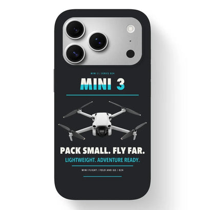 DJI Mini 3 Case design on black iphone case