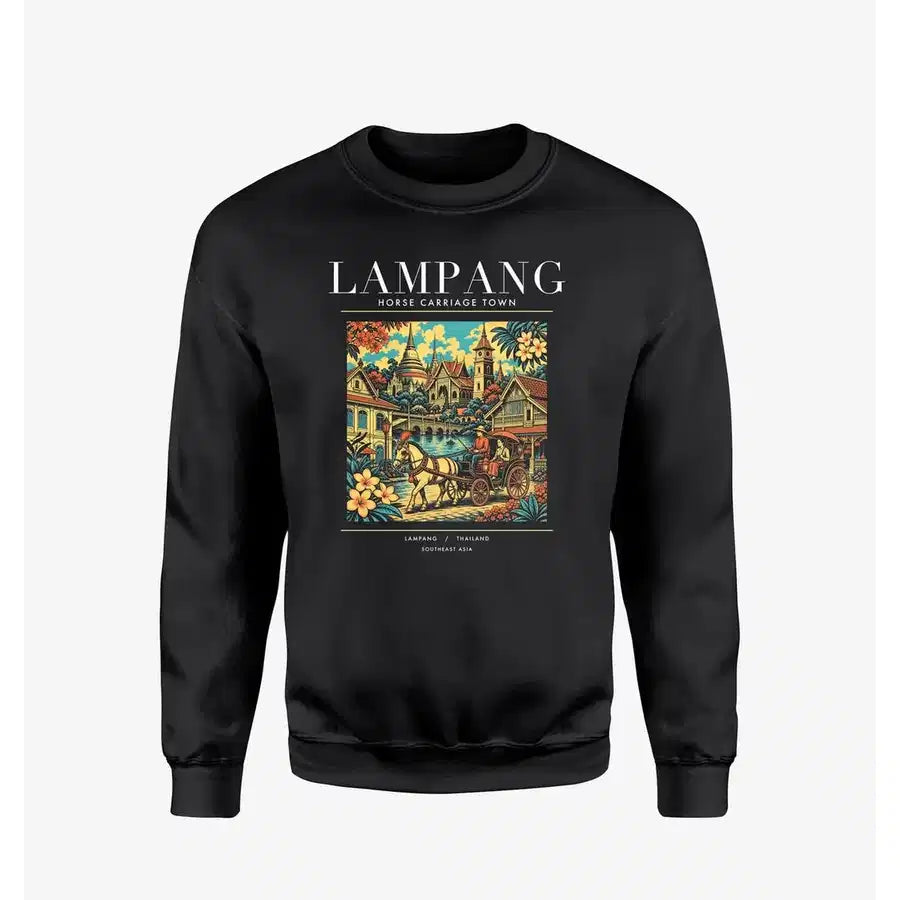 LAMPANG - Poster - Sweatshirt - Black