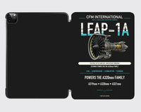 Thumbnail for CFM LEAP-1A design on black ipad tablet case