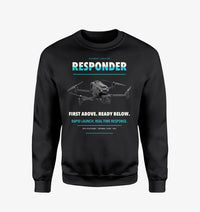 Thumbnail for BRINC Responder design on black sweatshirt