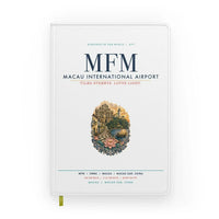 Thumbnail for Macau International Airport (MFM) design on white notebook