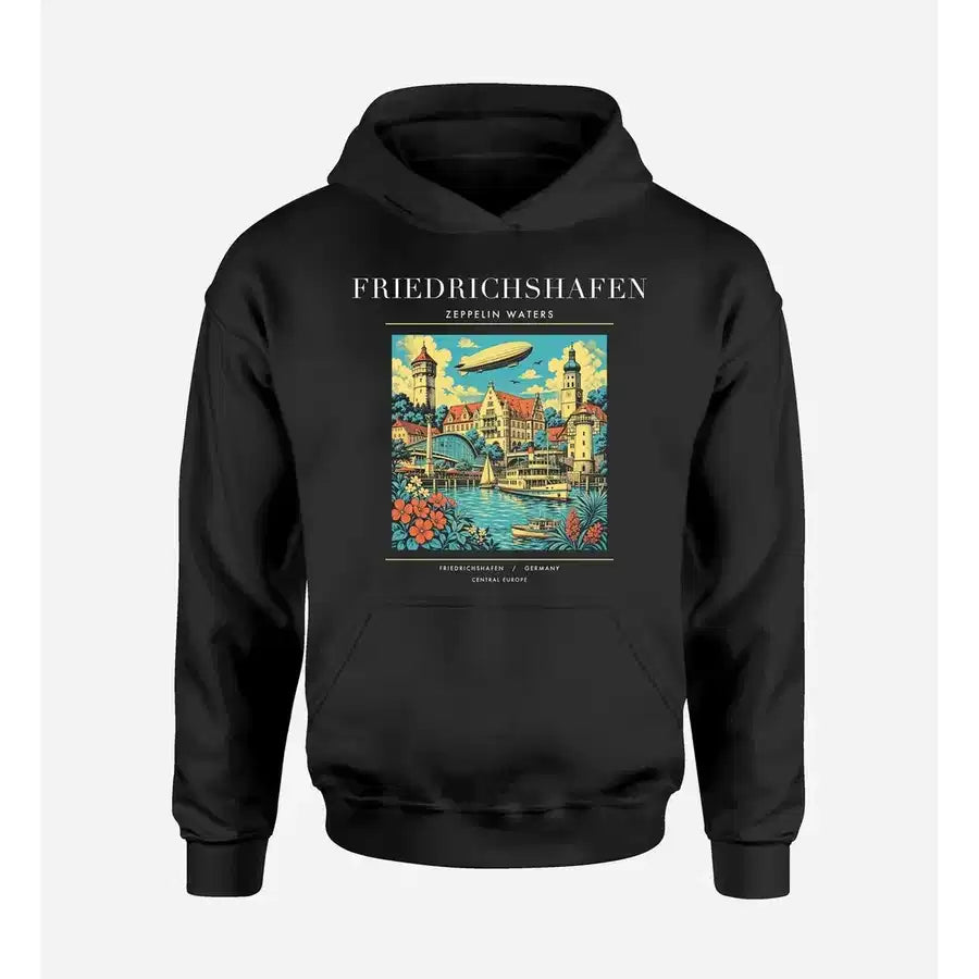 FRIEDRICHSHAFEN - Poster - Premium Hoodie - Black