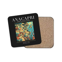Thumbnail for ANACAPRI - Poster - Coaster - Black