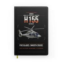 Thumbnail for Airbus H155 EC155 B1 design on black notebook
