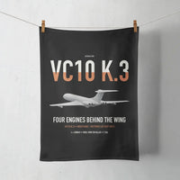 Thumbnail for Vickers VC10 K.3 design on black towel