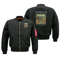 Thumbnail for ALPBACH - Poster - Bomber Jacket - Black