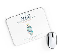 Thumbnail for Velana International Airport Malé (MLE) design on white rectangle mouse pad