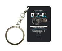 Thumbnail for CF34-8E Key Chain design on black key chain
