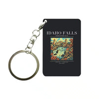 Thumbnail for IDAHO FALLS - Poster - Key Chain - Black