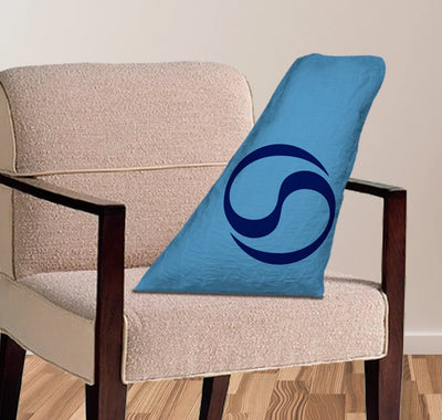 New Korean Air aviation design on soft polyester filling aircraft tail pillow.