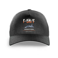Thumbnail for F-5N F Adversary design on black printed hat