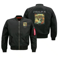 Thumbnail for JABALPUR - Poster - Bomber Jacket - Black