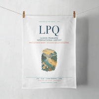 Thumbnail for Luang Prabang International Airport (LPQ) design on white towel