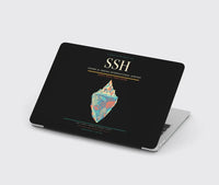 Thumbnail for Sharm El Sheikh International Airport (SSH) design on black MacBook case